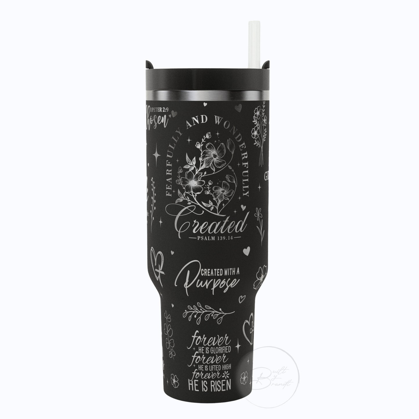 40oz Boho Bible Tumbler