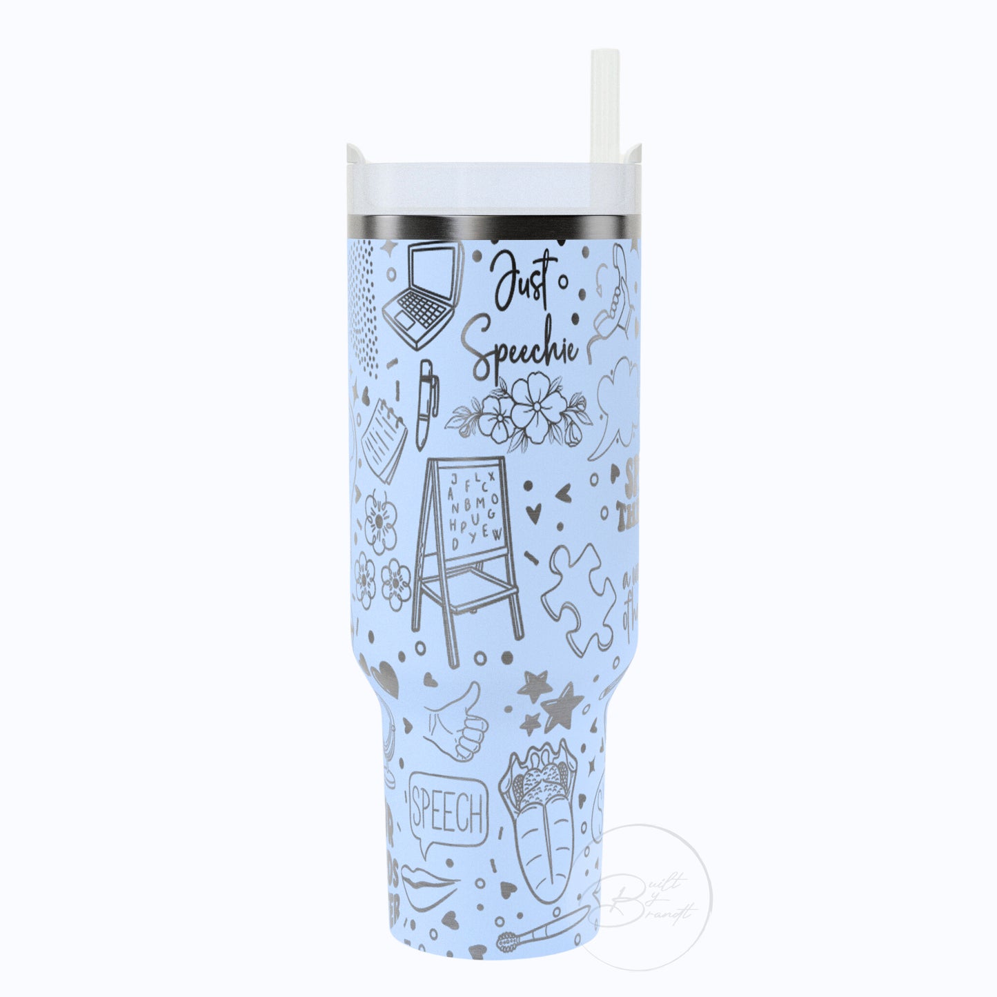 40oz Speech Therapy Tumbler