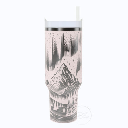 40oz Northern Lights Tumbler