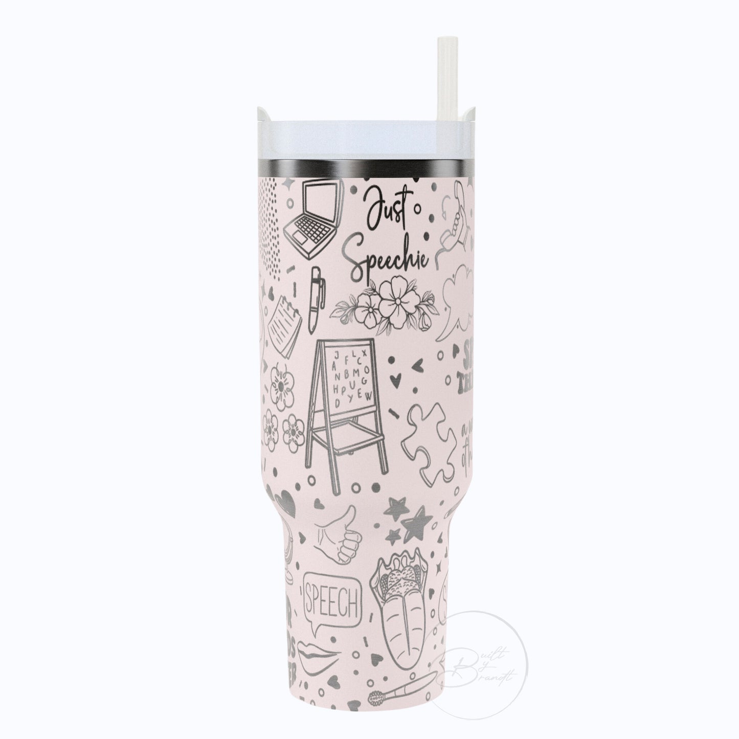 40oz Speech Therapy Tumbler