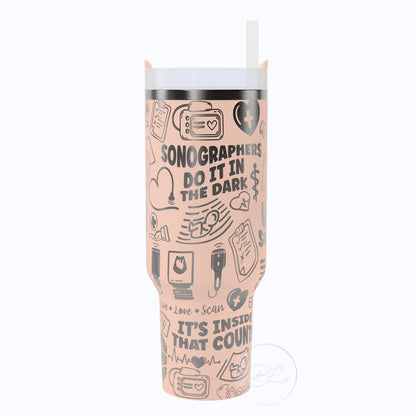 40oz Ultrasound Tumbler