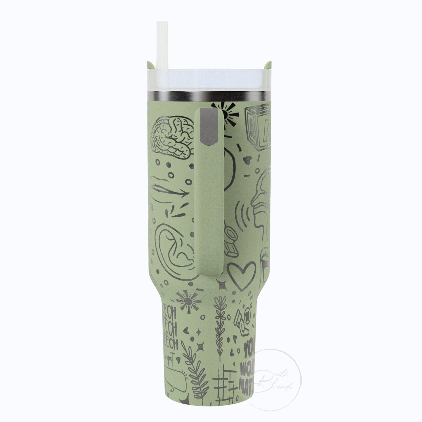 40oz Speech Therapy Tumbler