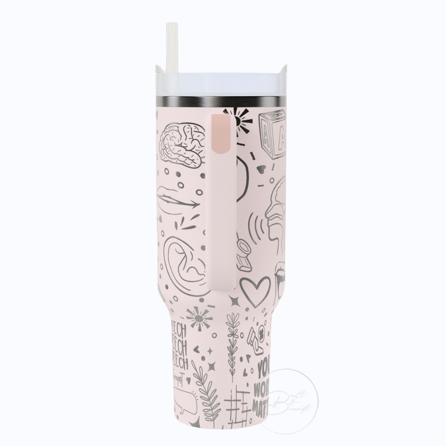 40oz Speech Therapy Tumbler